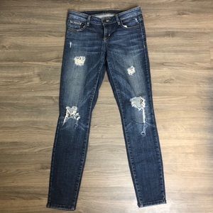 Guess Kate Skinny Ultra Distressed/Ripped Denim